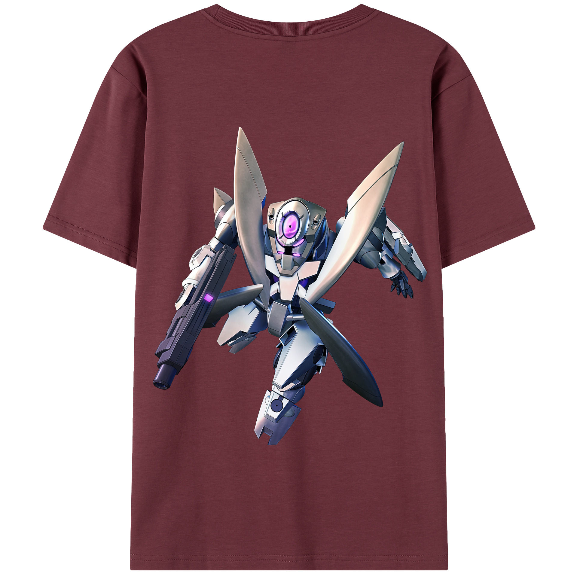 （画像用） 機動戦士ガンダム Mobile Suit Gundam 綿100％半袖Tシャツ（背面プリント）